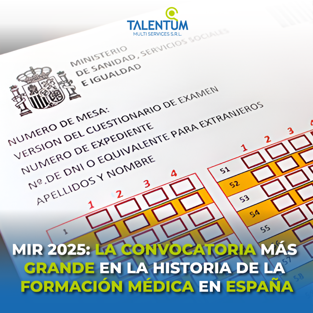 MIR 2025: LA CONVOCATORIA MÁS GRANDE EN LA HISTORIA DE LA FORMACIÓN MÉDICA EN ESPAÑA