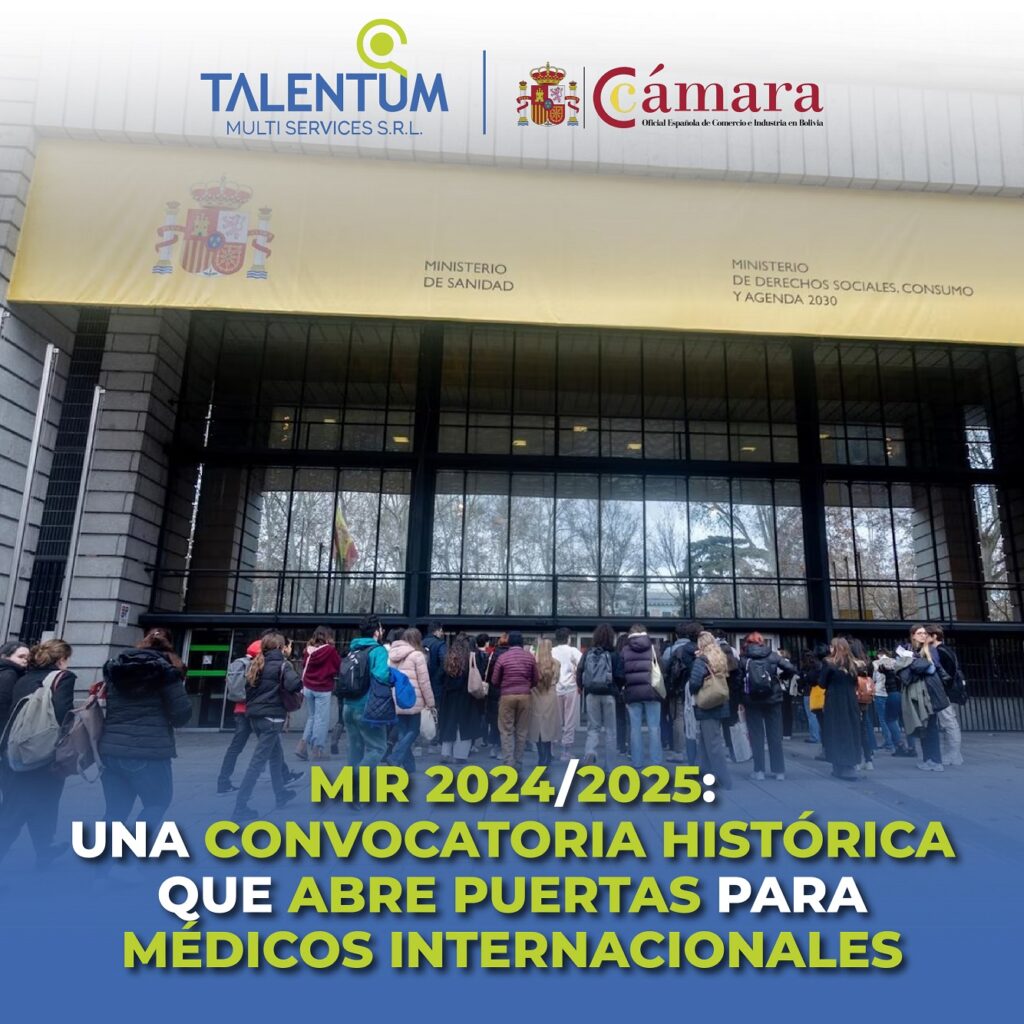 MIR 2024/2025: UNA CONVOCATORIA HISTÓRICA QUE ABRE PUERTAS PARA MÉDICOS INTERNACIONALES