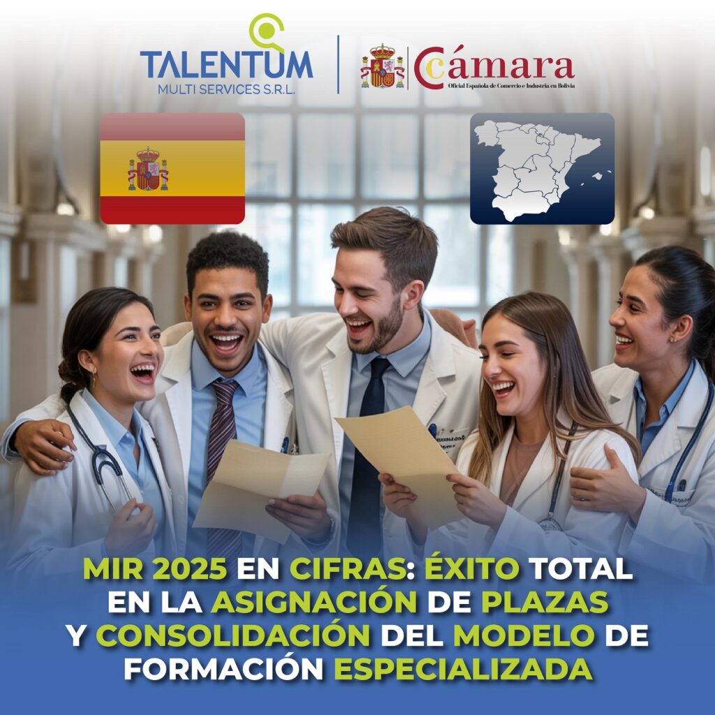 MIR 2025 EN CIFRAS: ÉXITO TOTAL EN LA ASIGNACIÓN DE PLAZAS Y CONSOLIDACIÓN DEL MODELO DE FORMACIÓN ESPECIALIZADA
