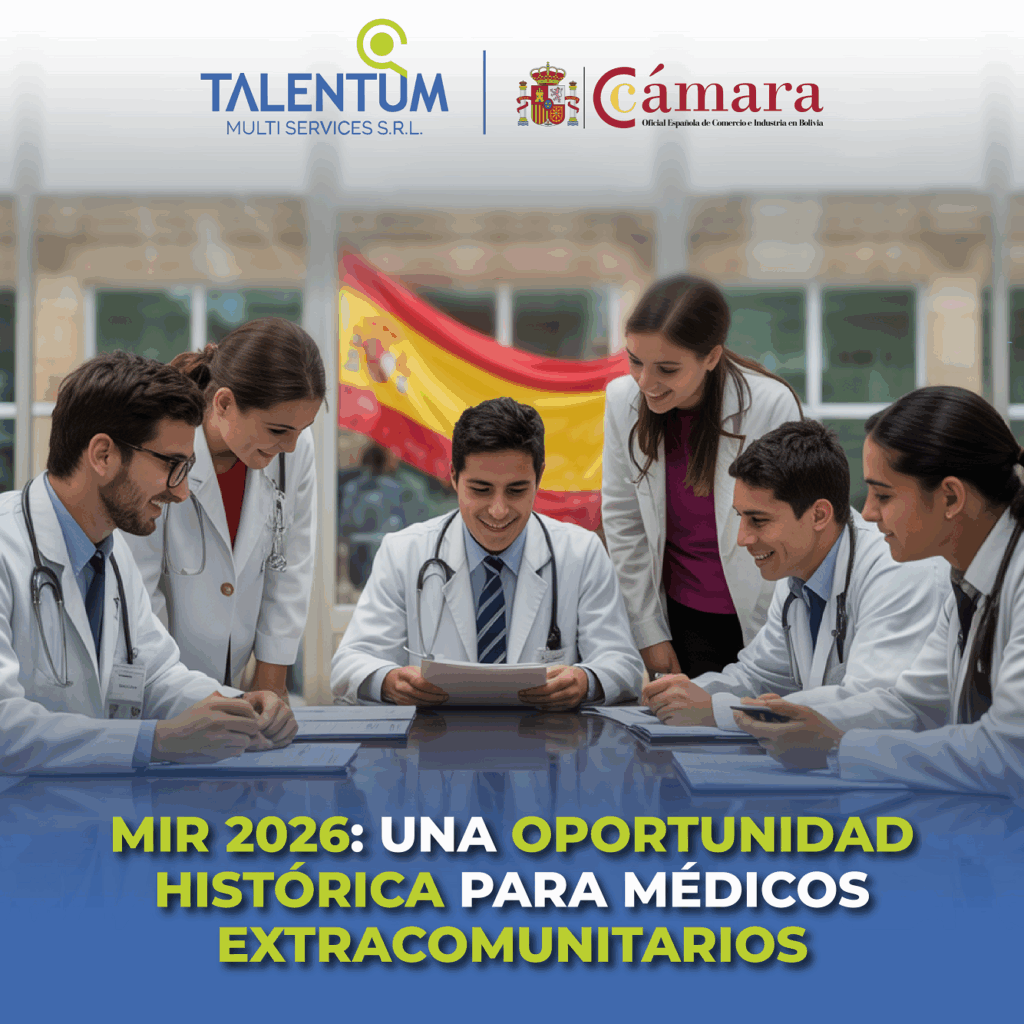MIR 2026: UNA GRAN OPORTUNIDAD PARA MÉDICOS EXTRACOMUNITARIOS EN ESPAÑA